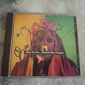 George Clinton Rare Autographed “Hey Man, Smell My Finger” CD